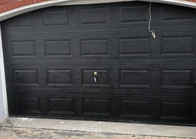 Porte de garage arrondie